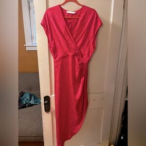 ASTR dress (Rialto Midi, pink, size L)